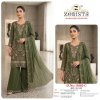 11002 A To D By Zorista Curuncy Silk Readymade Pakistani Suits